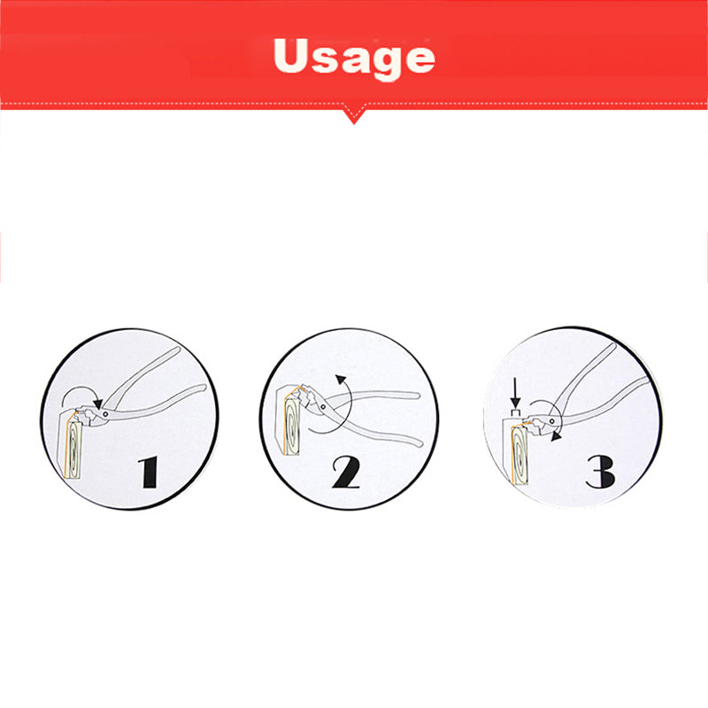 4.75 Inch Spring Handle Wide Grip Picture Framing Canvas Pliers Stretcher Tool for Art Painting