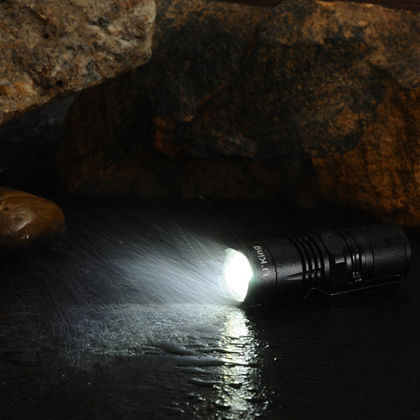 U King ZQ-CJT09 T6 1000LM Zoomable Outdooors Mini LED Flashlight