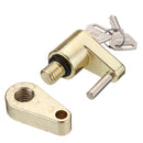 Tow Trailer Hitch Coupler Lock Towing Receiver Locking Truck Boat Pin Latch 2 Keys