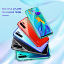Bakeey 360 Curved Screen Front+Back Double-sided Full Body 9H Tempered Glass Metal Magnetic Adsorption Flip Protective Case For Huawei P30 PRO