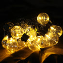 2.5M 5M AC220V Outdoor Waterproof Warm White LED Globe Bulb String Light for Patio Garden Home Decor