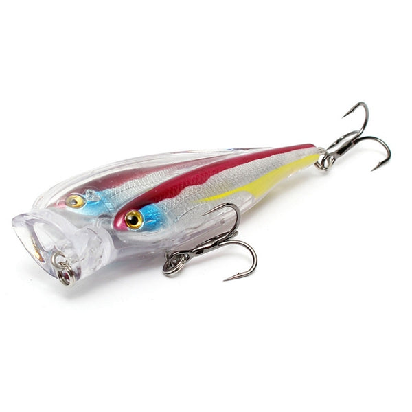 ZANLURE 12.5g 7.5cm Fishing Lure Jerkbait Bass Crankbaits with Tackle Hooks