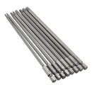 8pcs 150mm Length Magnetic Torx Security Electric Screwdriver Bits Set