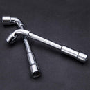6/7/8/9/10/11/12/13mm L Type Pipe Perforation Elbow Wrench Double Head Outer Hexagon Sleeves Wrench
