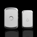 CACAZI A20 Wireless Music Doorbell Waterproof AC 110-220V 300M Remote Door Bell 1 Button 1 Receiver