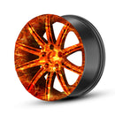 50x100cm Flame Film Hydrographic Water Transfer DIY Printing DIP Hydro Dipping Decorations