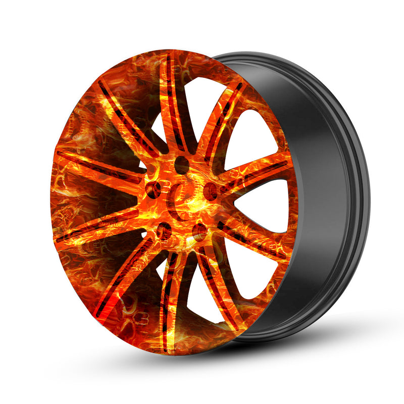 50x100cm Flame Film Hydrographic Water Transfer DIY Printing DIP Hydro Dipping Decorations