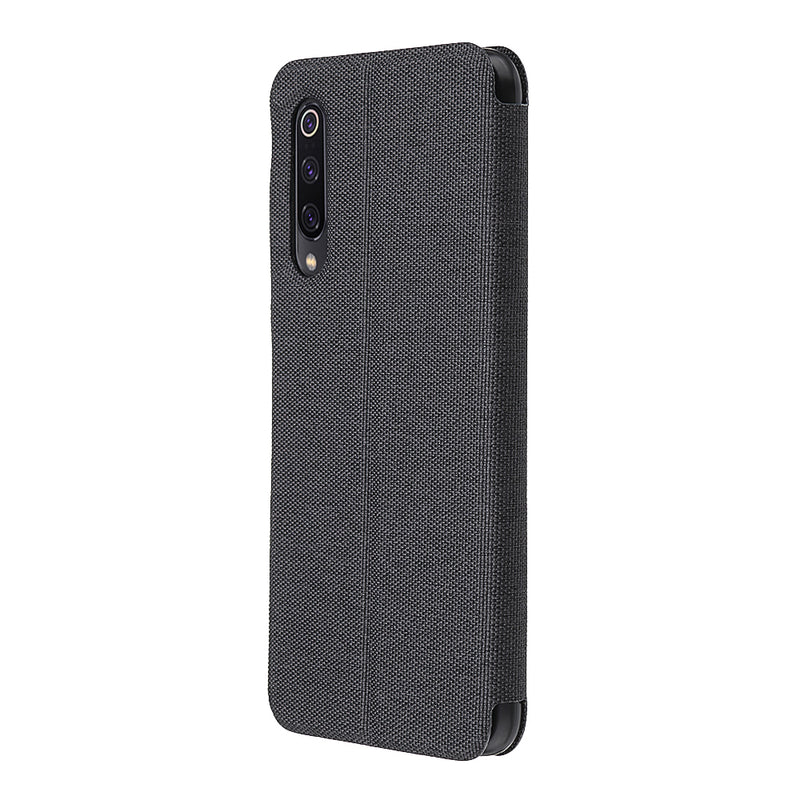 Bakeey Flip Shockproof Fabric Soft Silicone Edge Full Body Protective Case For Xiaomi Mi9 Mi 9 / Xiaomi Mi9 Mi 9 Transparent Edition
