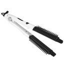 4 in 1 Dual Ionic Ceramic Hair Straightener Curler Wand Curling Iron Brush Roller
