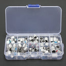 10 Values 90pcs Solid Capacitor Assorted Kit 2.5V~16V 100uF~1500uF With Box