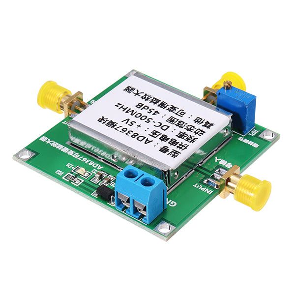 AD8367 500MHz RF Broadband Signal Amplifier Module 45dB Linear Variable Gain AGC VCA 0-1V