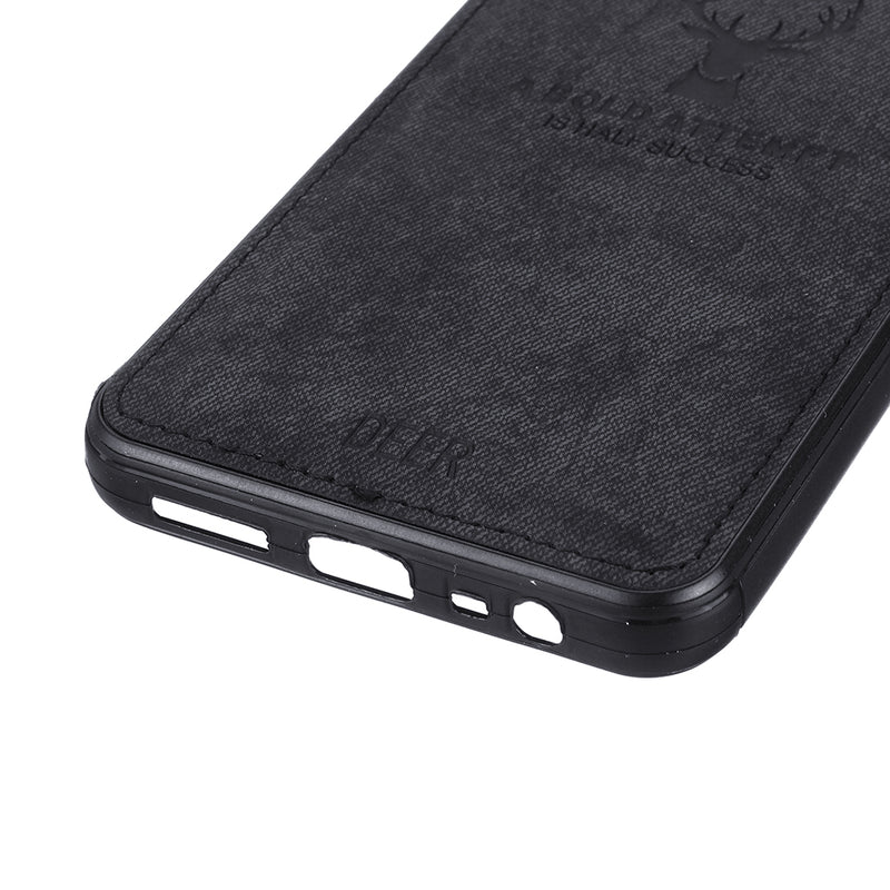For Xiaomi Redmi 8A Bakeey Deer Luxury Canvas Cloth Shockproof Anti-fingerprint Protective Case