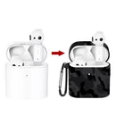 Bakeey Camouflage Silicone Anti-dust Earphone Bag Protective Storage Case Cover with Keychain for Xiaomi Air 2 Earphone