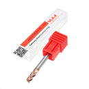 Drillpro HRC58 Round Nose 4 Flutes End Mill Cutter 2R0.2-6R0.5 AlTiN Coating CNC End Mill Cutter