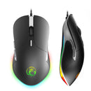 imice X6 USB Wired RGB Gaming Mouse High Configuration Computer Gamer Professional 6400DPI Version for Laptop PC Computer