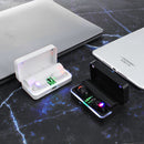 Portable TWS bluetooth 5.0 Earphone Wireless Earbuds 6D Heavy Bass LED Display IPX7 Waterproof Headphone with Mic for iPhone Xiaomi Huawei