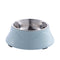 Pet Double Bowls Thickened Stainless Steel Cat Dog Drinking Bowl Pet Feeders