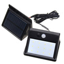 Waterproof 12LED Solar Light PIR Motion Sensor Wall Lamp Outdoor Energy Saving Street Yard Path