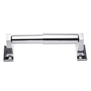 Aluminum Alloy Roll Paper Shelf Holder Telescopic Tissue Storage Organizer