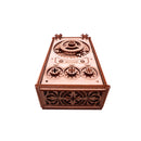 Basswood Magic Case Wooden Secret Trick Intelligence Compartment Brain Teaser Password Combination Code Lock Password Box