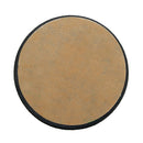 Round Metal Plate PU Leather Surface Iron Sheet Black 4PCS for Magnetic Car Phone Holder