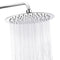 TAPCET 8" Ultrathin Square/Round Stainless Steel Shower Head Rainfall Shower Head Top Spray Pressure