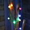 6m 30LED Waterproof Solar Powered Light String Retro Crystal Ball Bulb String Decor Lamp