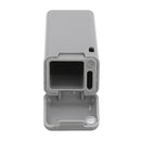 Stainless Steel Collapsible Reusable Straw Portable Folding Straw w/ Case Holder Silicone Tips