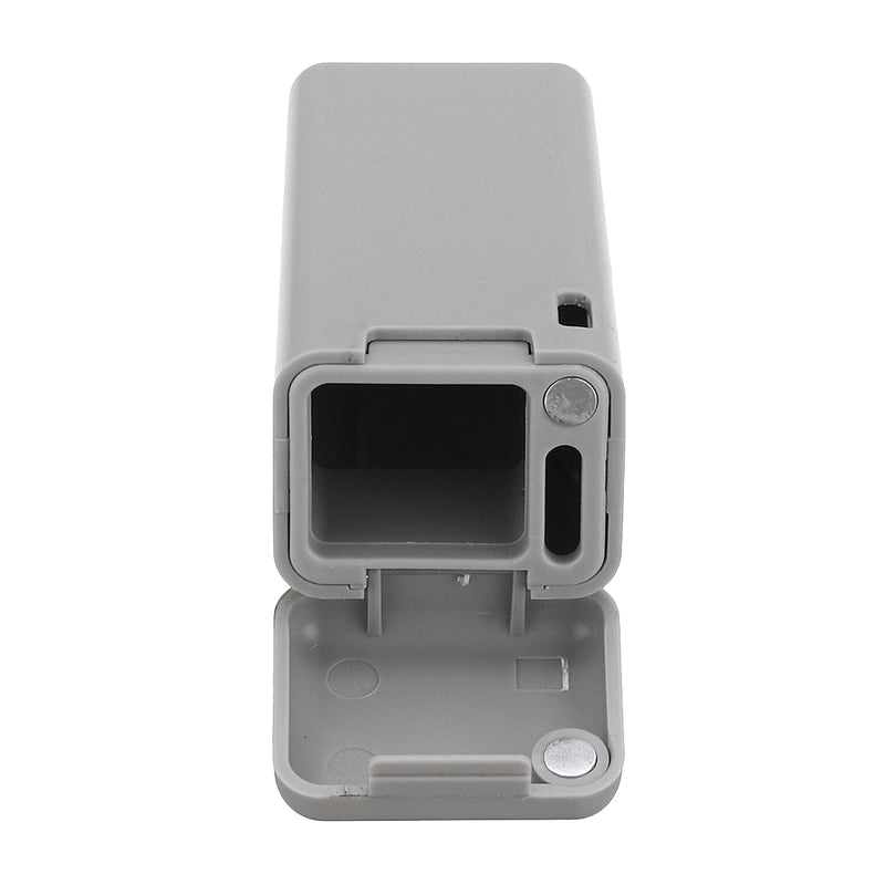 Stainless Steel Collapsible Reusable Straw Portable Folding Straw w/ Case Holder Silicone Tips