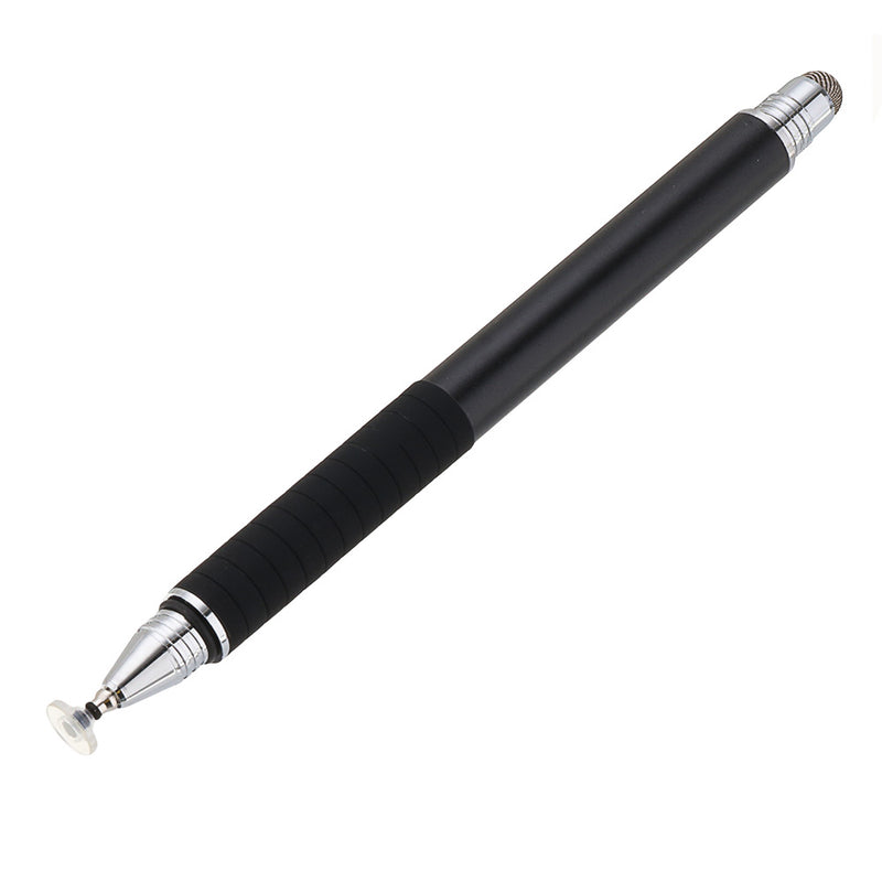 Universal 2 in 1 Metal Capacitive Touch Screen Stylus Sensitive Drawing Pen for Samsung Mobile Phone Tablet