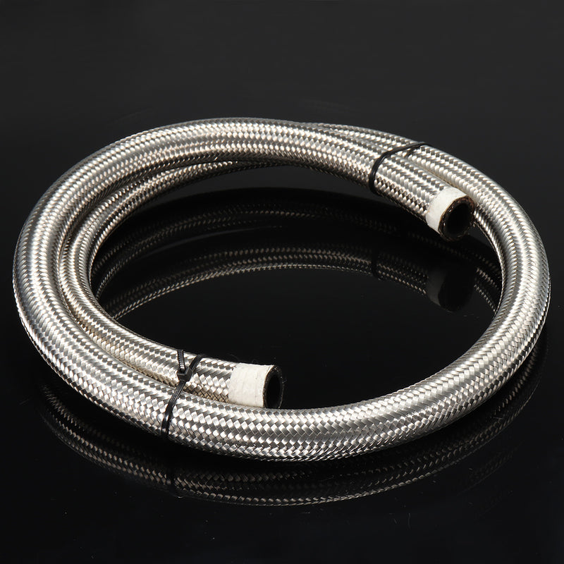 Stainless Steel Braided Pipe Oil/Fuel Coolant Hose Fuel Hose 10AN 1M