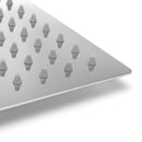 KCASA KC-SH515 304 Stainless Steel Square &Round Shower Head Pressurize Bathroom Top Spray Head