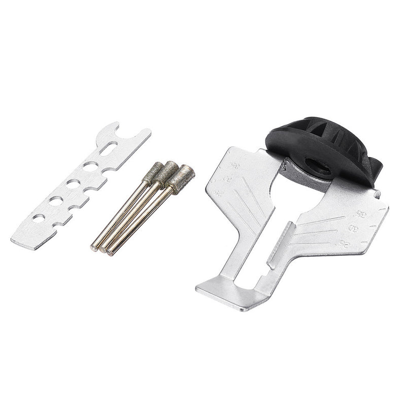 Chain Saw Sharpening Attachment Sharpener Guide Drill Adapter Tool