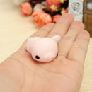 Pink Piggy Squishy Squeeze Pig Cute Healing Toy Kawaii Collection Stress Reliever Gift Decor