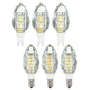 AC220V E14 G9 Non-dimmable 5.5W SMD2835 76 LED Light Bulb for Pendant Chandelier