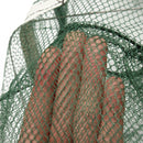 ZANLURE 22x45cm Folding Fishing Net Shrimp Crayfish Lobster Prawn Bait Mesh Trap