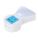 5A 9 LED Plug Socket Lamp Plug-in Wall Hallway Night Light USB Charging US/EU Plug