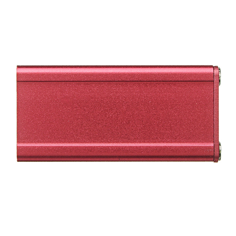 Red Extruded Aluminum Project Box Electronic Enclosure Case DIY Heat Dissipating Tools 50*25*25mm
