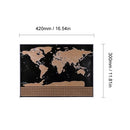 Scratch Off Map Interactive Vacation Poster World Travel Maps