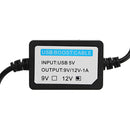 5pcs USB Boost Line Power Supply Module 5V To 12V Power Line 1A Power Cord