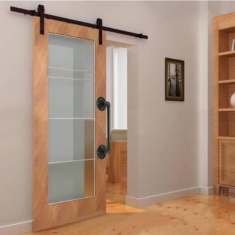 50cm Bathroom Towel Holder Bar Rack Hanger Black Towel Shelf Shower Room Iron Storage Shelves