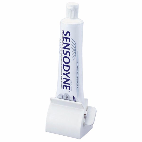 Honana BX-924 Anya ABS Creative Bathroom Toothpaste Tube Squeezer Multifunction Tube Dispenser