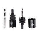 Drillpro M42 HSS Bi-Metal Hole Saw Cutter Drilling Tool Arbor Pilot Drill for Aluminum Iron Wood