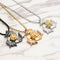 Unisex Fidget Spinner Dragon Necklace Pendant Necklace for Men Women