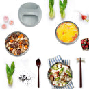 KCASA KC-BCH07 2 Layers Portable Insulation Lunch Box Stainless Steel Thermal Bento Food Container