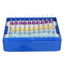 Drillpro 50pcs 0.5-0.9mm Tungsten Carbide Micro PCB Drill Bit Set for PCB Circuit Board