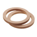 2PCS Wooden 6.5 Inch Speaker Pads Universal Durable Speaker Rings