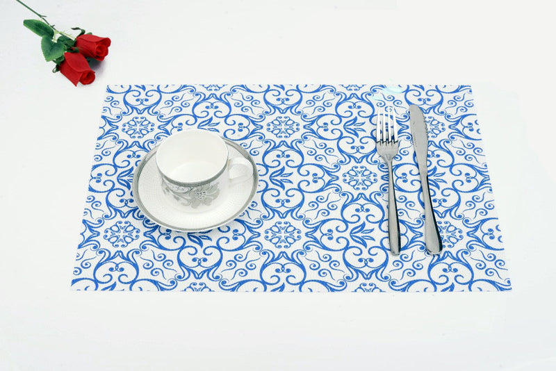 Placemat Table Mat Disc Pads Bowl Pad Coasters Waterproof Table Cloth  Pad Slip-Resistant Pad