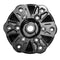 5/6 Blades Wind Turbine Hub for S/M Type Wind Turbine Generator Black Metal