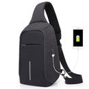 KAKA 99018 Unisex Fashion Messenger Bags 3D Trunk Pattern Chest Packs Waterproof Shoulder Backpack